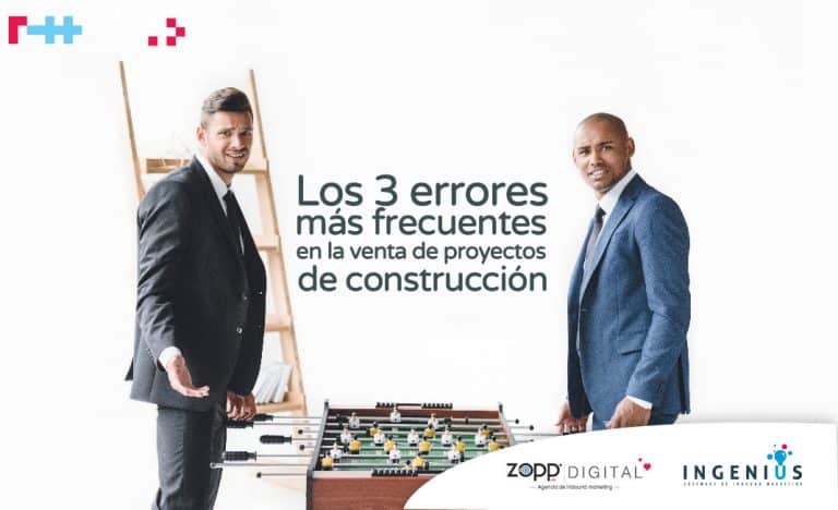 ¿Dónde están las ventas? Estos son los 3 errores más frecuentes al vender proyectos de vivienda
