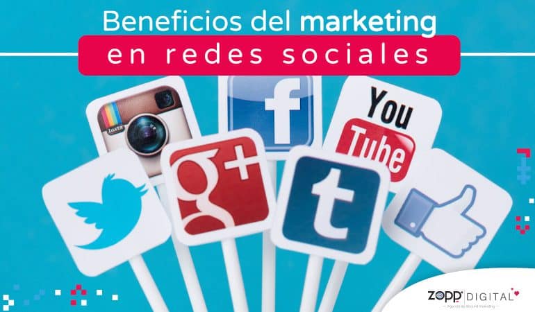 Beneficios del marketing en redes sociales