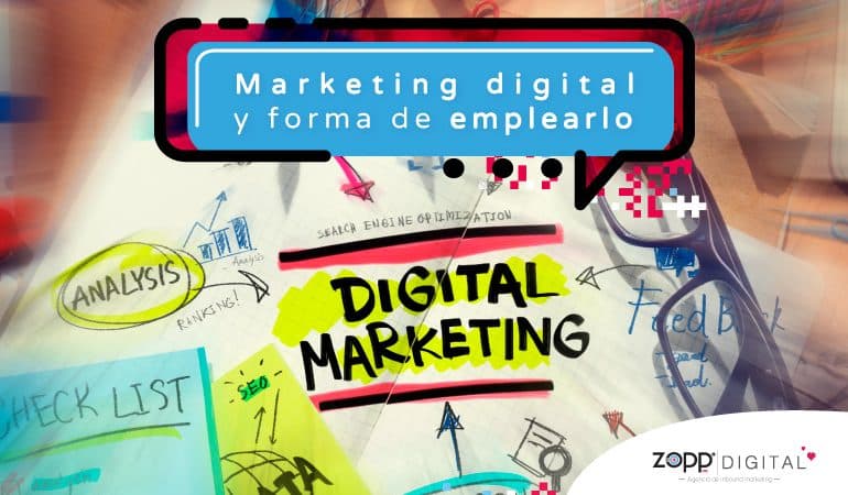 ¿Qué es el marketing digital y cómo se emplea?